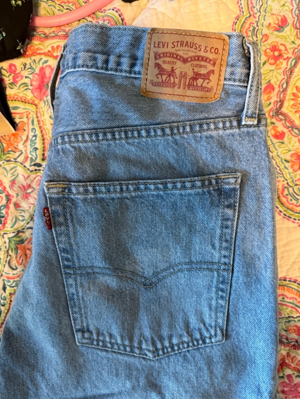 Levi's Woman’s ‘94 Baggy Light Blue Denim Jeans